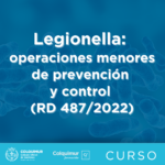Legionella: operaciones menores de prevención y control (RD 487/2022) Cajas LEGIONELA
